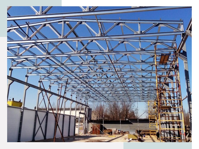 Строительство цехов в Алапаевск от 642 руб. под ключ