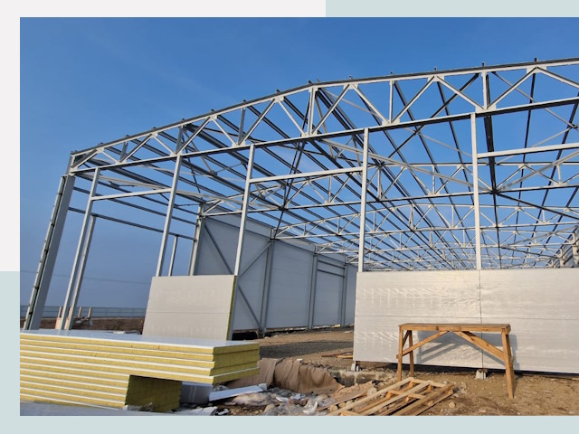 Утепленные ангары в Алапаевск от 642 руб. за м²