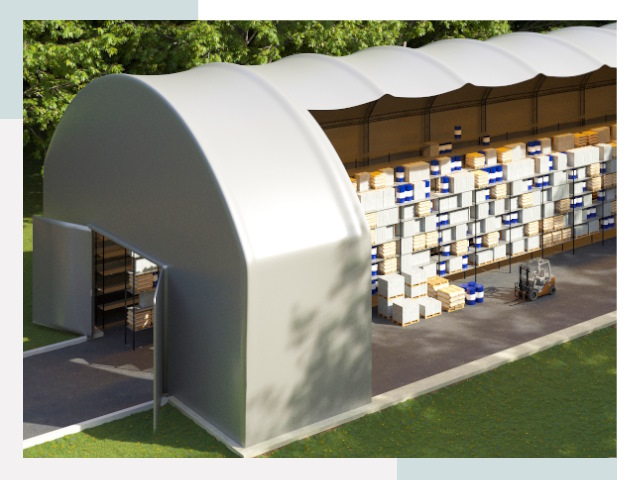 Тентовые ангары в Алапаевске