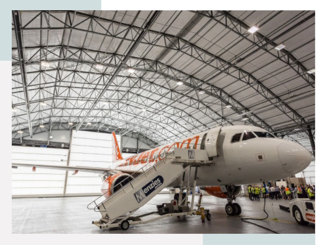 Авиационные ангары в Алапаевске