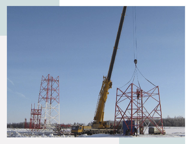 Монтаж вышек связи в Алапаевске