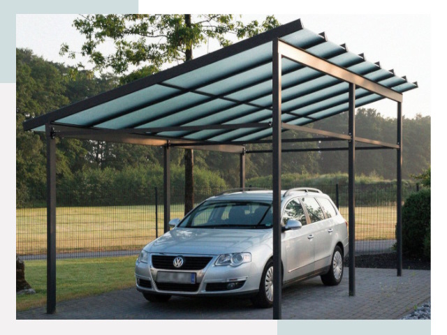 Навесы для автомобилей в Алапаевске