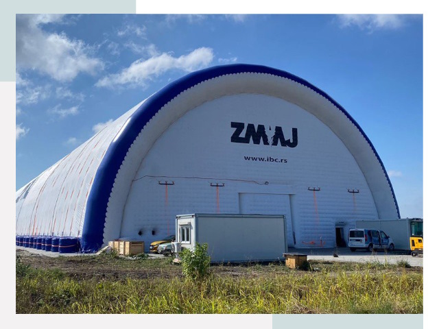 Брендирование ангаров в Алапаевске