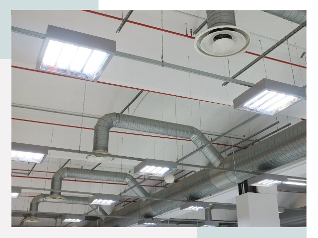 Вентиляция ангаров в Алапаевске