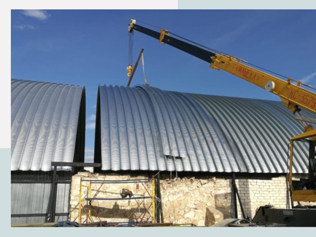 Реконструкция ангаров в Алапаевске от 642 руб.