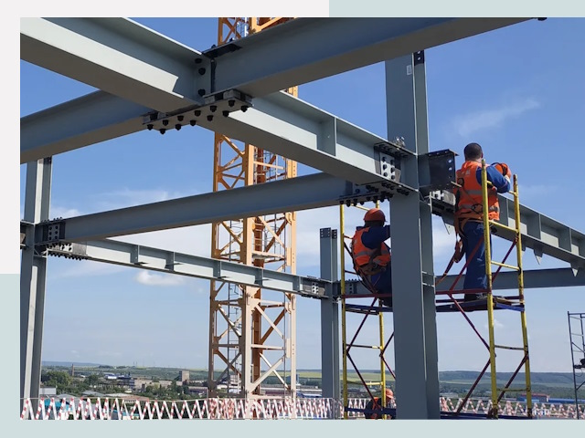 Монтаж металлоконструкций в Алапаевске