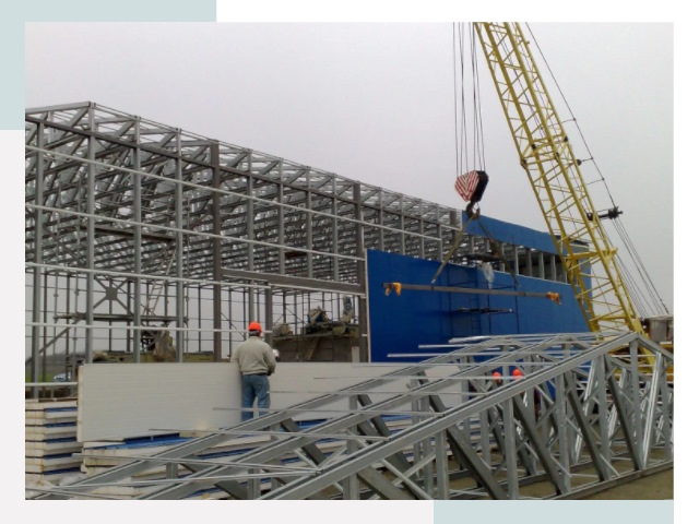 Монтаж ангаров в Алапаевске