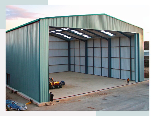 Строительство ангаров в Алапаевске